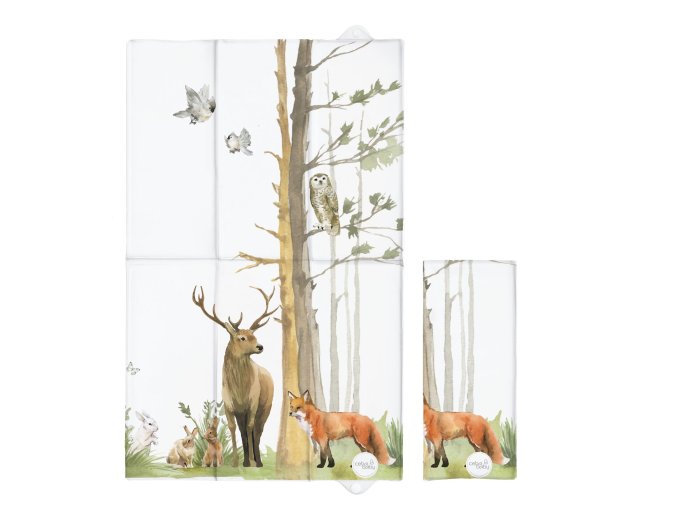 CEBA 305-000-724 Skládací přebalovací podložka 60x40 Basic Woodland