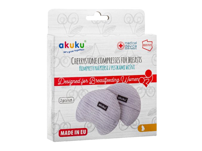 AKUKU A0634 Prsní obklady s třešňovými semínky