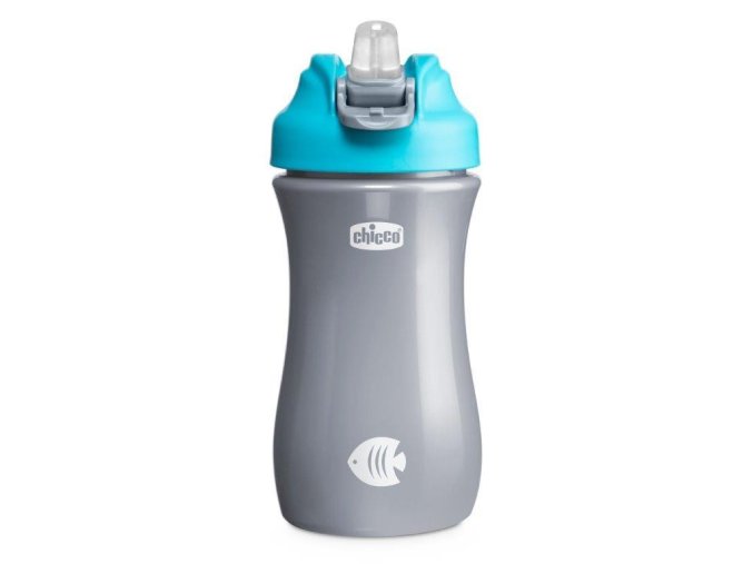 CHICCO 00006920200000 Bidon s měkkým náustkem 350 ml 2Y+ BOY