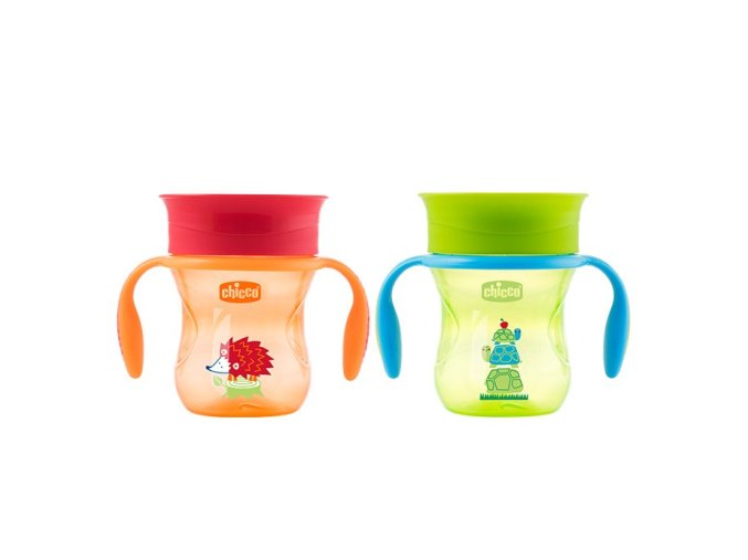 CHICCO 00006951300000 Hrneček na učení pití 12m+ neutrální