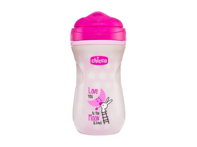 CHICCO 00006971100000 200ml termohrnek 14m+ dívka