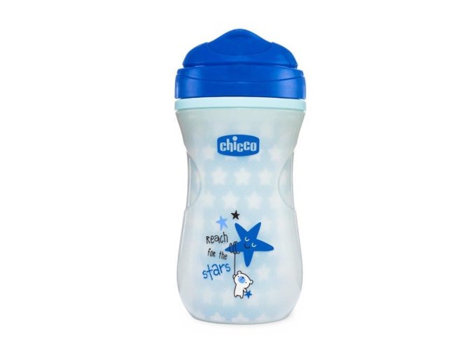 CHICCO 00006971200000 200ml termohrnek 14m+ chlapec