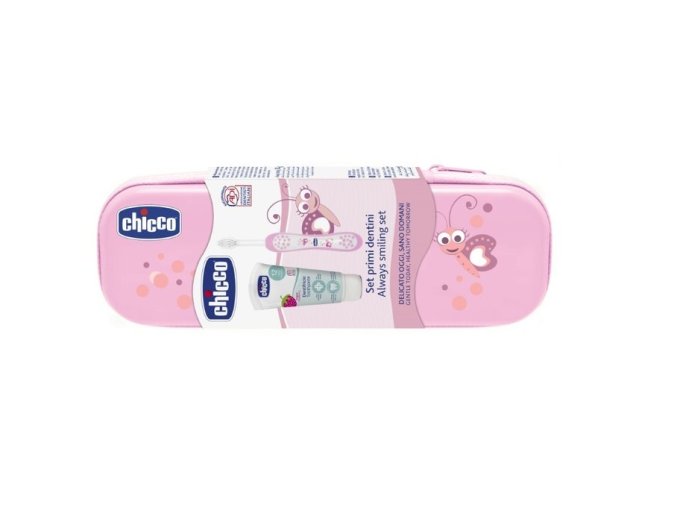 CHICCO 00007533100000 Set vždy s úsměvem růžový