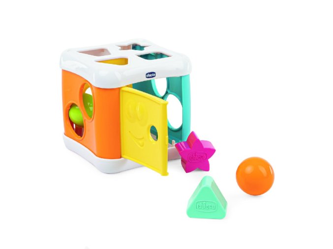 CHICCO 00009686100000 Děrovací stroj a třídička 2v1