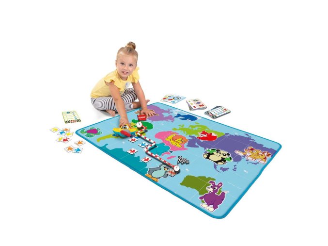 CHICCO 00009858000130 Edu Mat Meet the World - Play and Code (Hraj si a kóduj)