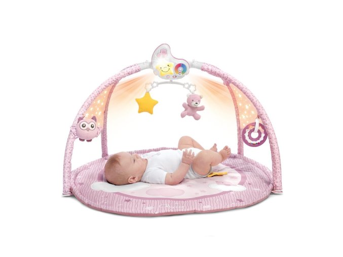 CHICCO 00009866100000 Dětská podložka 3v1 růžová