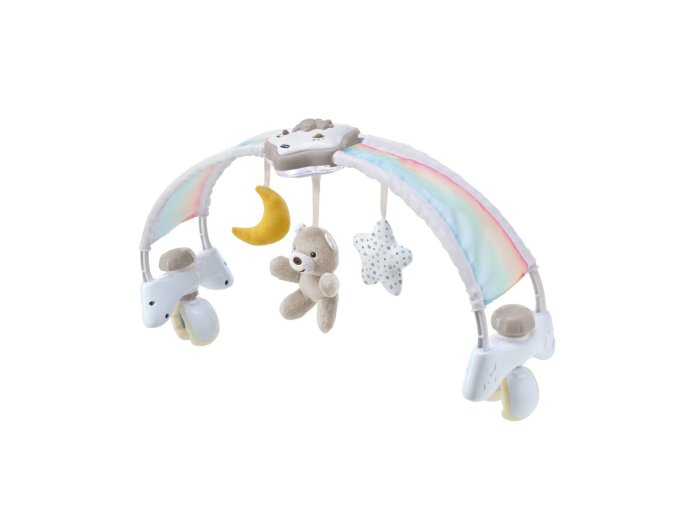 CHICCO 00010473000000 Panel na łóżeczko RAINBOW BED ARCH NEUTRAL