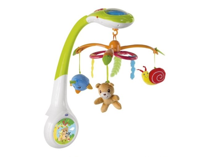 CHICCO 00011350000000 Dětský kolotoč Magic Forest