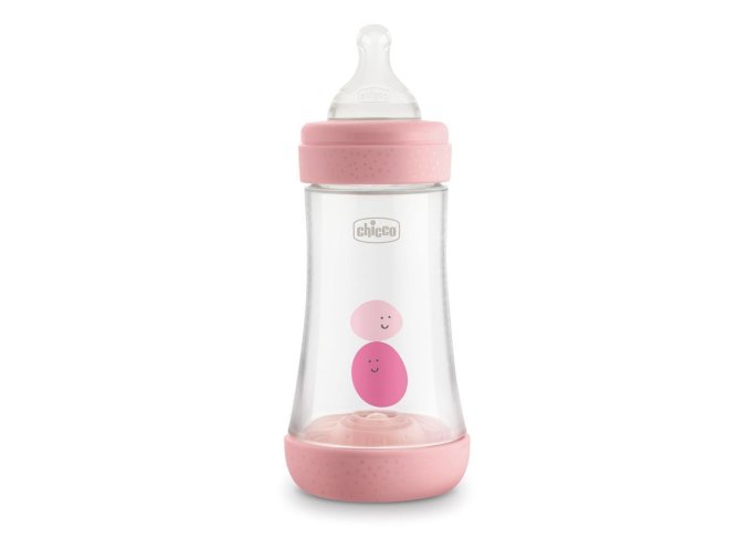 CHICCO 00020223100040 Láhev PERFECT5 240 ml 4m+ dívka