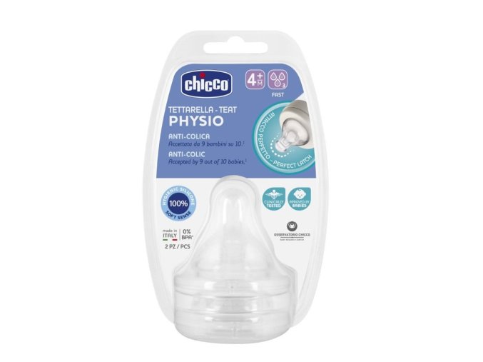 CHICCO 00020335000000 PERFECT5 figurína rychlý průtok 4m+ 2 ks.