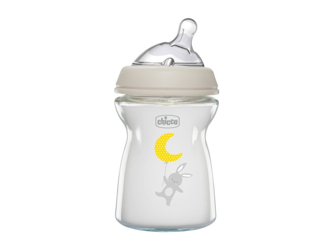 CHICCO 00081221300000 Butelka NF szklana 0m+ 250 ml