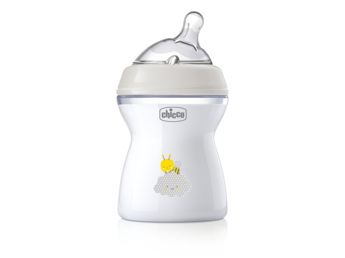 CHICCO 00081323300000 Butelka NF plastikowa 2m+ 250 ml neutralna