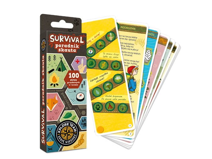 CzuCzu 6226374 Survival Guide Scout vzdělávací hra