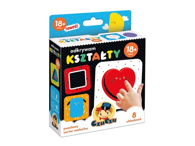 CzuCzu 6598581 Vzdělávací puzzle Objevování tvarů