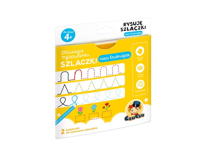 CzuCzu 6598583 Učebnice Kreslím obtížnější tahy 4+
