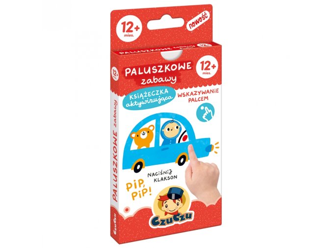 CzuCzu 7395474 Výuková brožura Prstové hry +12m.