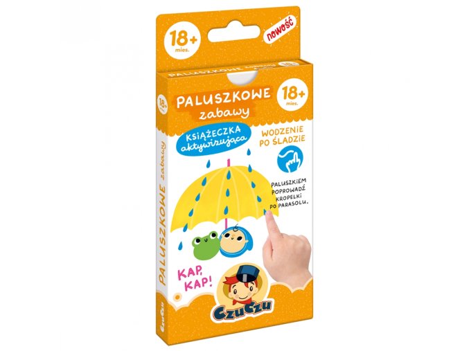 CzuCzu 7395476 Výuková brožura Prstové hry +18m