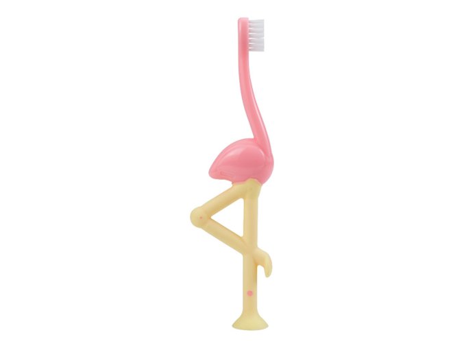 Dr.Browns HG058 Dětský zubní kartáček Flamingo