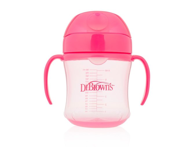 Dr.Browns TC61001 Hrnek s měkkým hrdlem 180 ml 6+