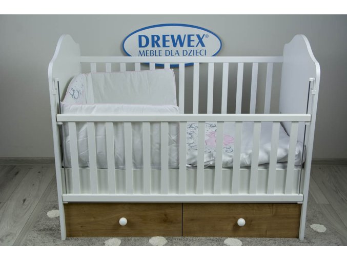 Dětská postýlka DREWEX BASILEO Burlington dub