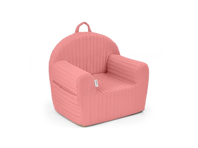 ALBERO MIO Prošívané popruhy na sedadlo tea rose