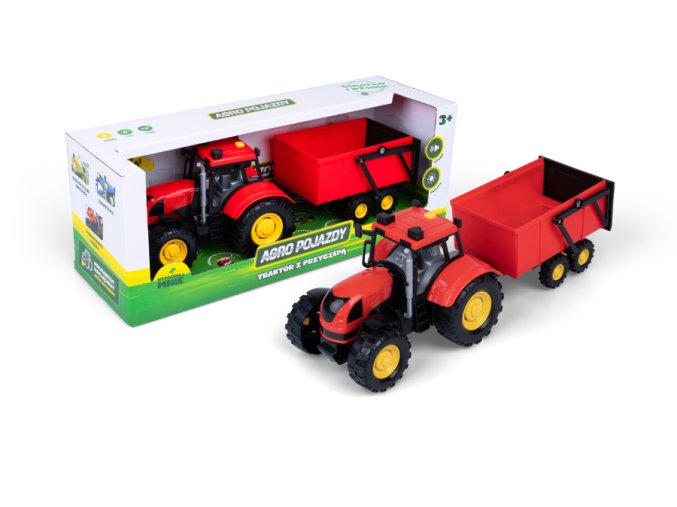 DUMEL HT 71011 Agrotraktor s přívěsem