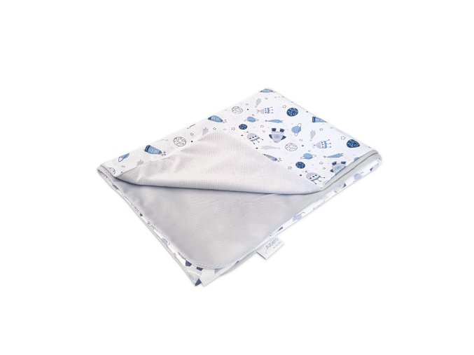 ALBERO MIO Kocyk Velvet Kids Summer Cosmic world G012