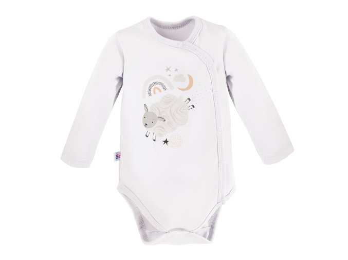 EWA 728265 MELLOW body LONG rozepínací bílá 68
