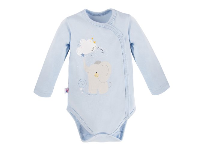 EWA 728302 MELLOW body LONG rozepínací modrá 62