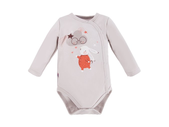 EWA 728364 MELLOW body LONG rozepínací šedá 56