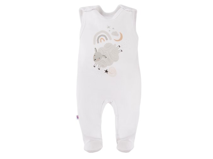 EWA 731500 MELLOW spací úbor bílý 62