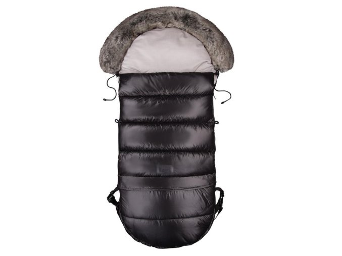 EWA 890559 Śpiwór EEVI 3w1 do wózka czarny