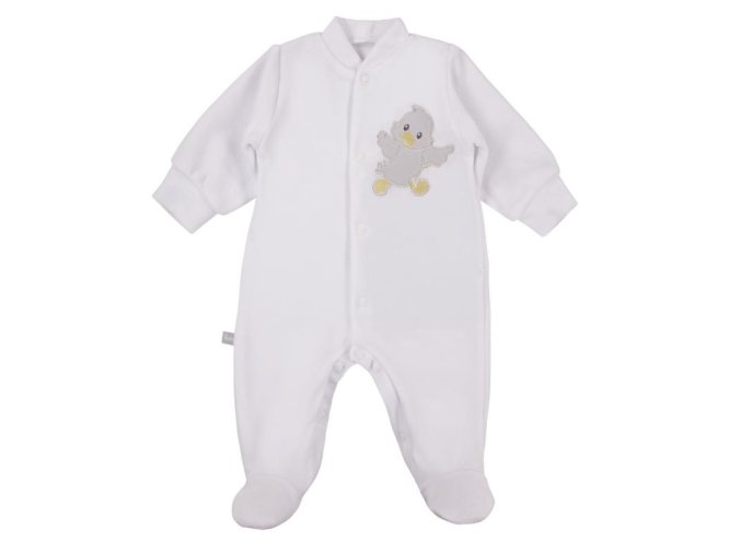 EWA 931054 NEWBORN Pajacare wel bílá 68