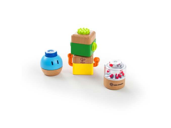 HAPE 800851 Baby Einstein - 4 senzorické kostky