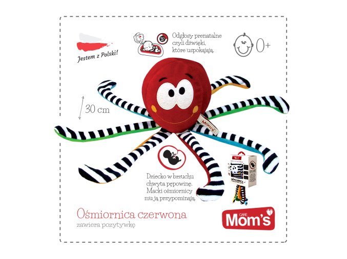 HENCZ 965 Chobotnice s prenatálními zvuky červená