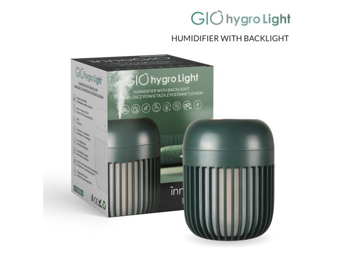 INNOGIO GIO-190GREEN Zvlhčovač vzduchu GIOhydro