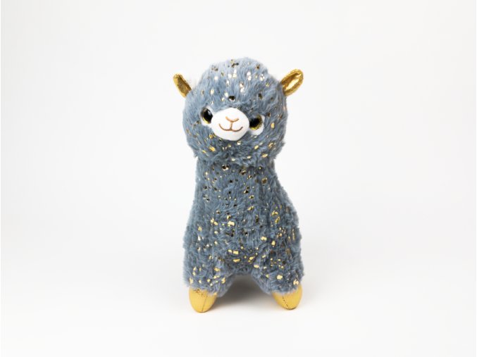 INNOGIO GIO-827 Plyšová lama šedá 30cm
