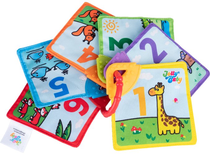 JOLLYBABY JB 80590 Brožura - kousátka pro zvířata