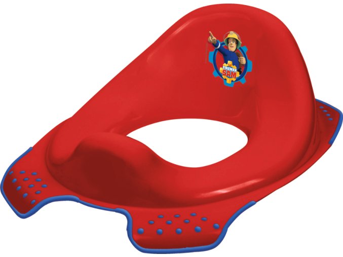 KEEEPER 1081 EWA FIREMAN SAM protiskluzový kryt WC sedátka červený