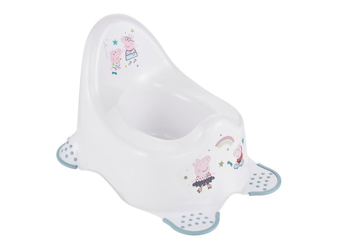 KEEEPER ADAM PEPPA PIG protiskluzový noční stolek nordic white
