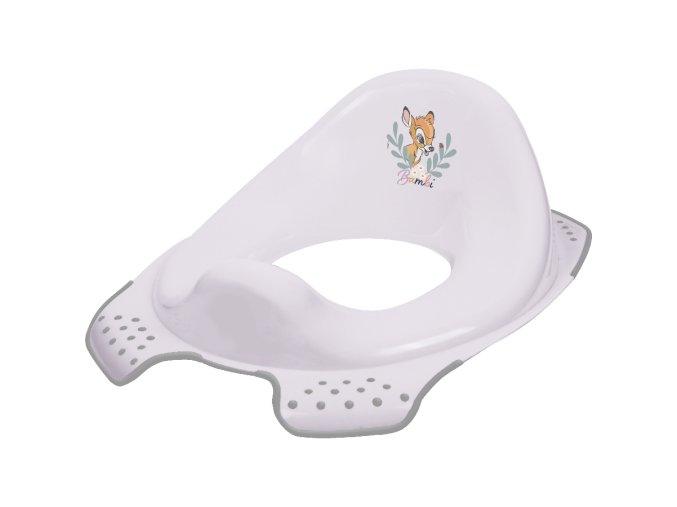 KEEEPER EWA BAMBI Kryt toaletního sedátka s protiskluzovou funkcí nordic white