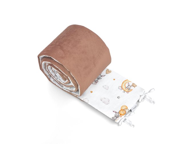 ALBERO MIO Mini Chránič do postýlky W420 Bunny