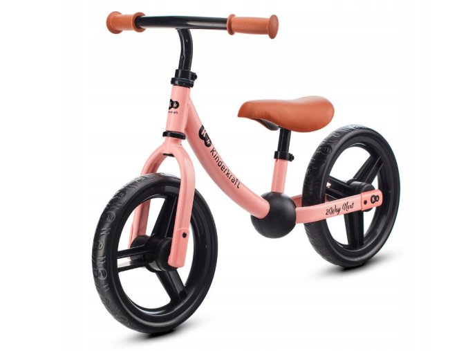 KINDERKRAFT Běžecké kolo 2WAY NEXT rose pink