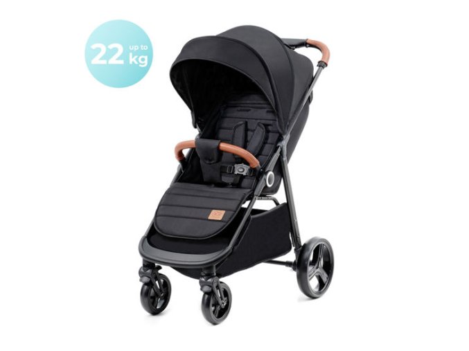 Kinderkraft Wózek spacerowy Grande Plus Black
