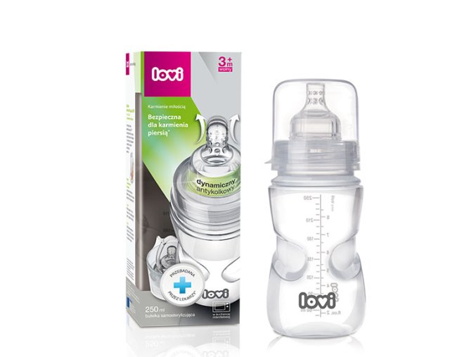 LOVI 21/571 Samosterilizující láhev 250 ml