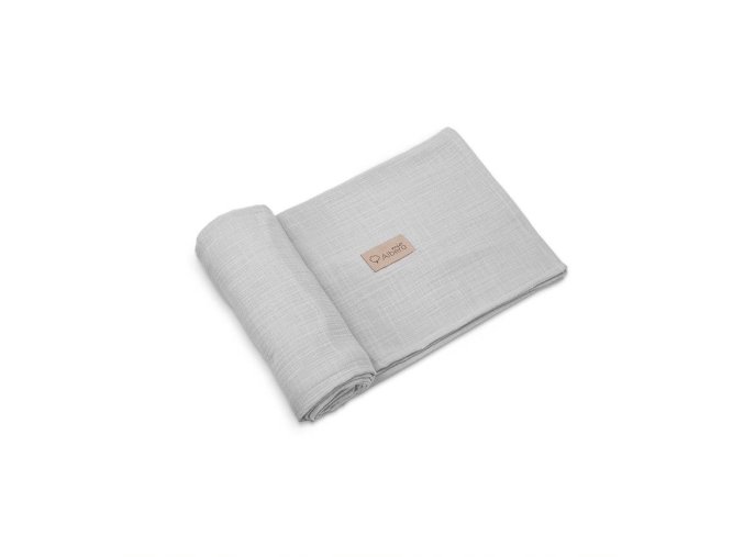 ALBERO MIO Otulacz muślinowy Boho grey B003
