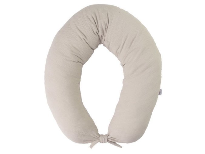 MATEX Polohovací polštář MOON MUSLIN 260 cm [TB0076_15]béžový
