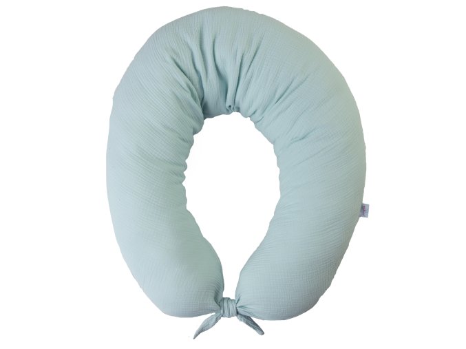 MATEX Polohovací polštář MOON MUSLIN 260 cm [TB0076_33]j. zelený