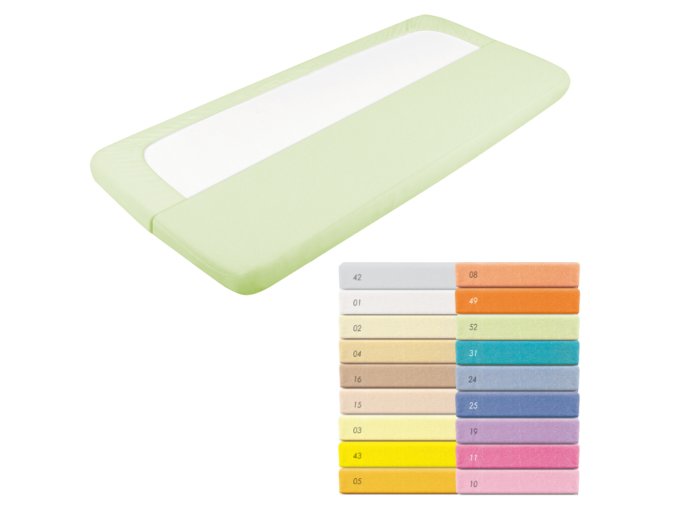 Prostěradlo MATEX FROTTE PREMIUM s gumičkou 70x140 [TB0026_24] modré