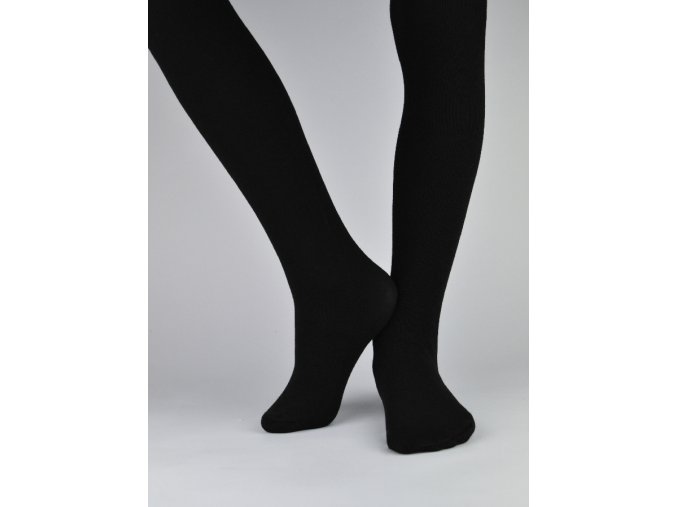 NOVITI RB004-G-04 Punčocháče super soft black 140/146